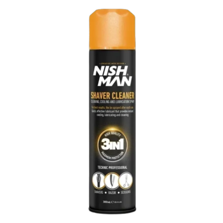 NishMan Shaver Cleaner Spray 3in1 300ml Nishman NZ