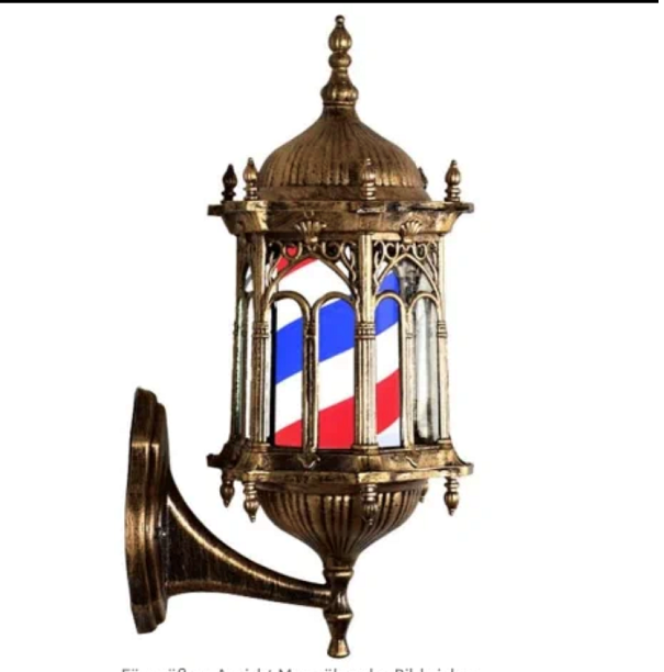 Barber Pole-Gold Brushed - Nishman NZ