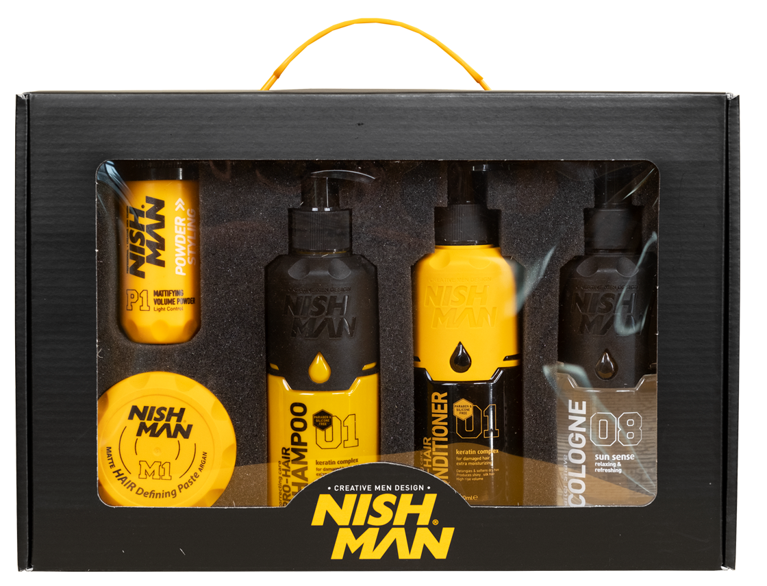 NishMan Gift Set - Yellow - Nishman NZ