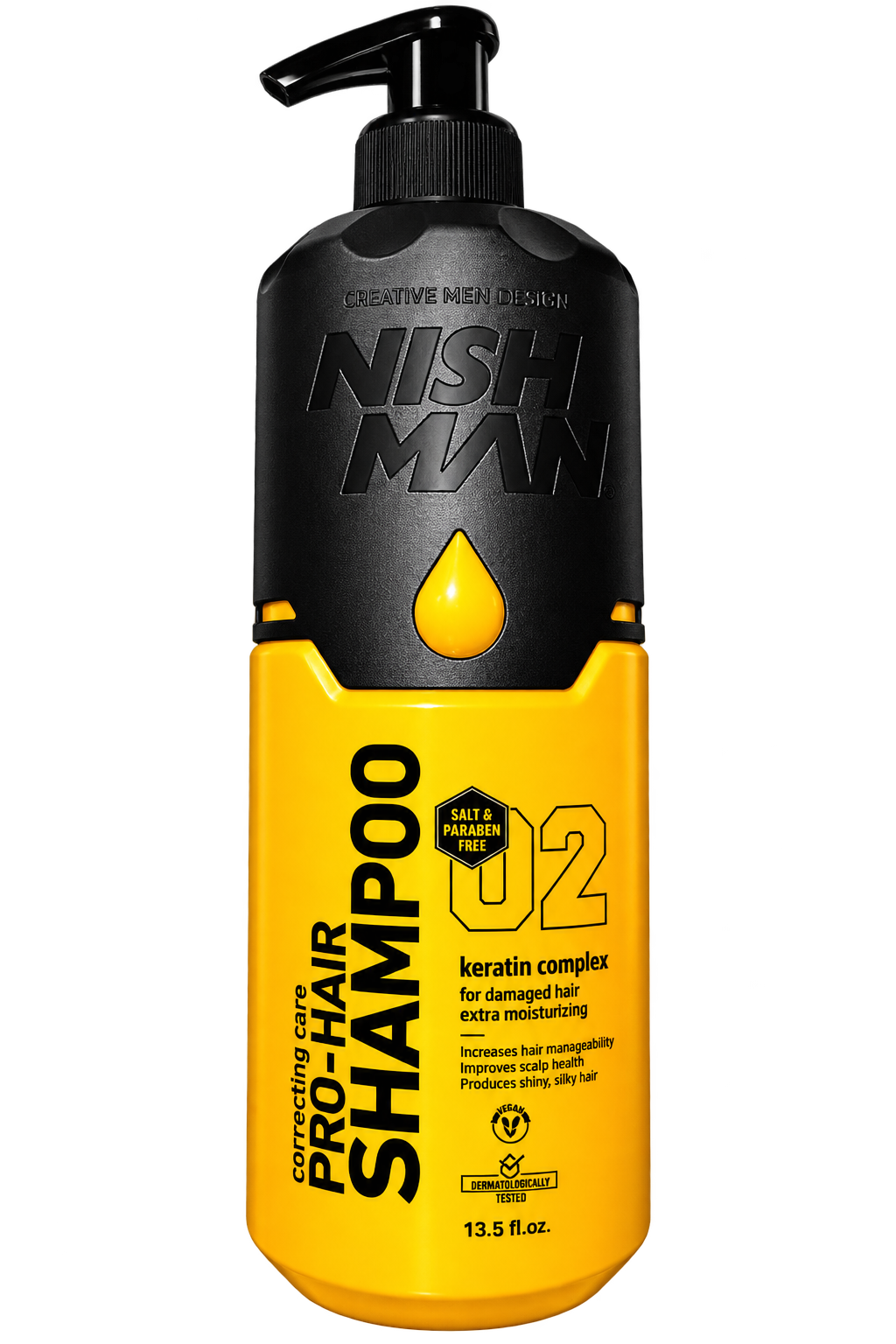 NISHMAN Pro-Hair Keratin Complex Shampoo 400ml